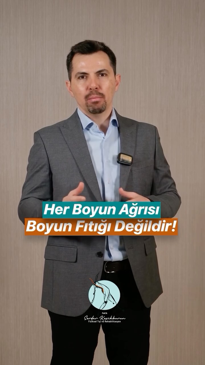 Her Boyun Ağrısı Boyun Fıtığı Değildir