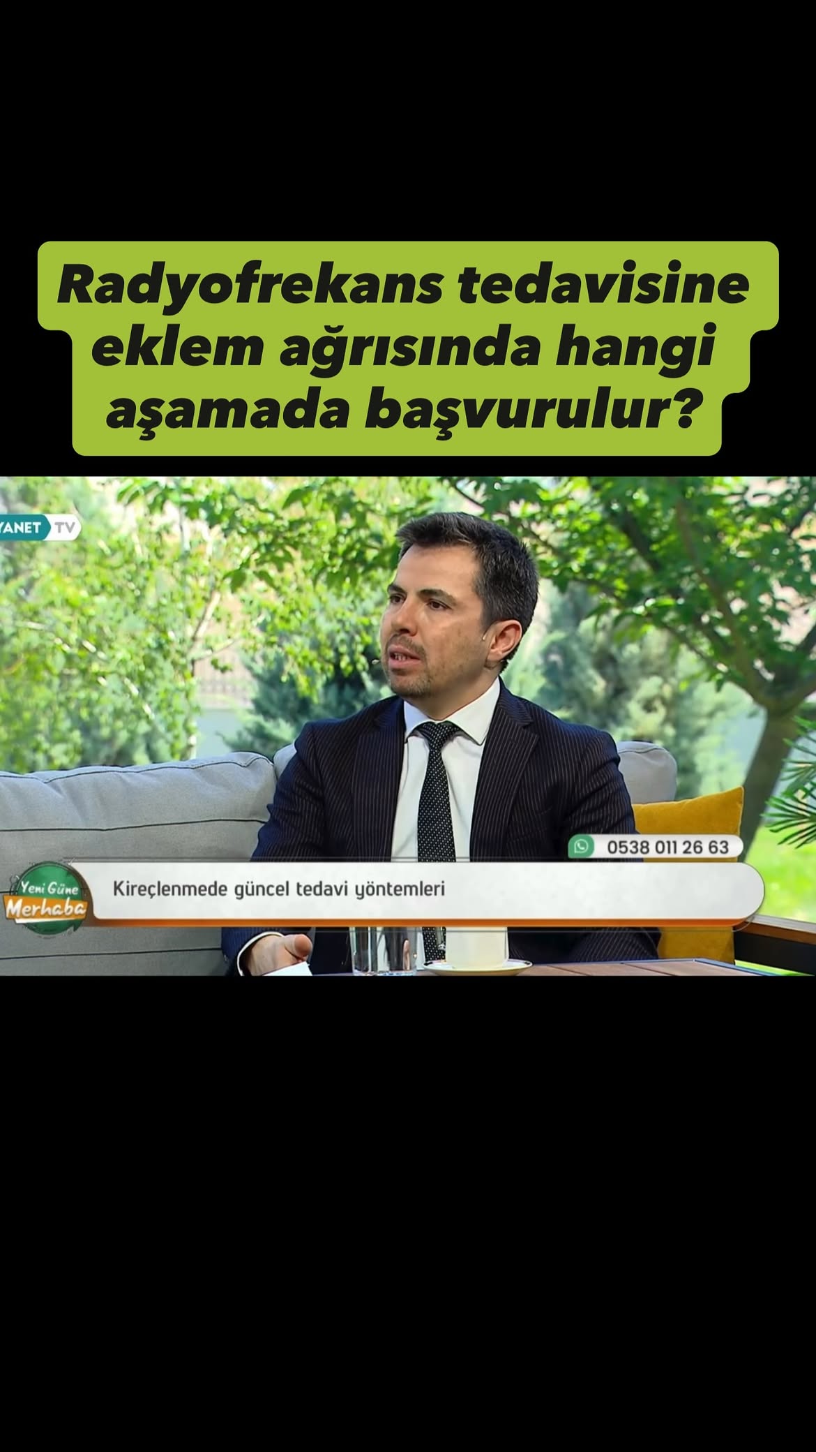 Radyofrekans Tedavisine Eklem Ağrısında Hangi Aşamada Başvurulur?