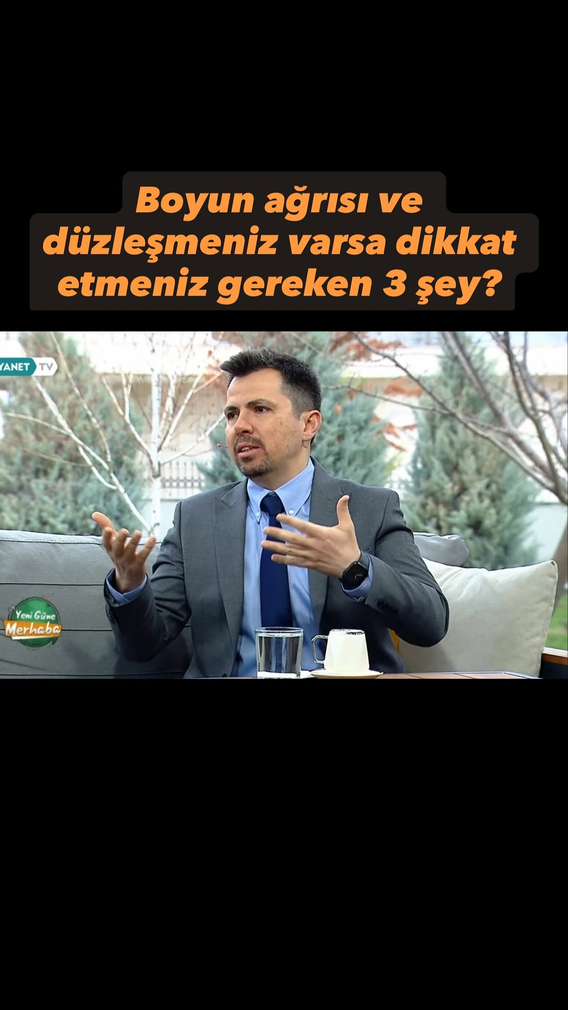 Boyun Ağrısı ve Düzleşmeniz Varsa Dikkat Etmeniz Gereken  3 Şey